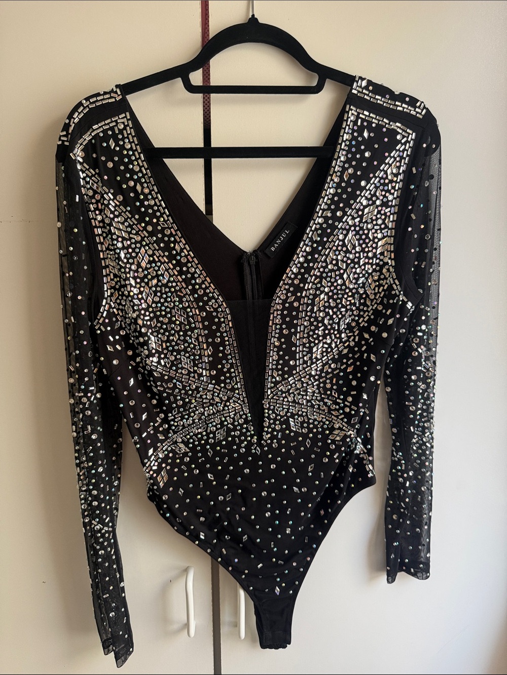 WINDSOR RHINESTONE BODYSUIT